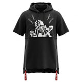 SHOCKED 2 DEATH HOODED TEE