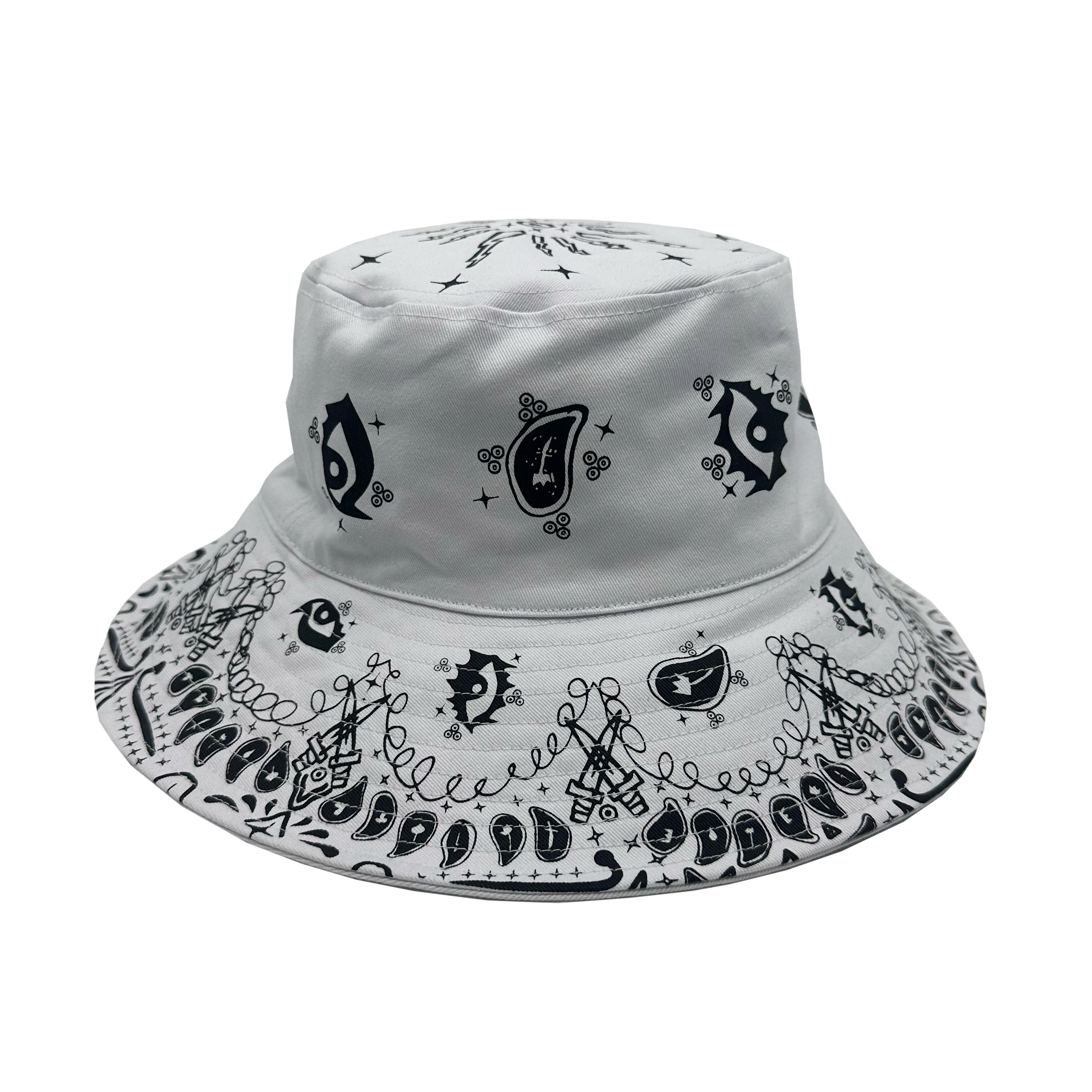 帽子 HUMAN MADE PAISLEY BUCKET HAT WHITE M PAISLEY BUCKET HAT – Haculla
