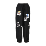 POLAROID COLLECTION SWEATPANTS - BLACK