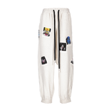 POLAROID COLLECTION SWEATPANTS - WHITE