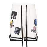 MAKING MEMORIES BASKETBALL SHORTS - WHITE