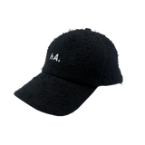 "hA." DAD HAT - BLACK