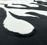 UP IN FLAMES KNIT PANTS