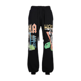 CROWN ROYALE WIDE LEG JOGGERS