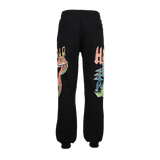 CROWN ROYALE WIDE LEG JOGGERS