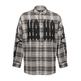 PRAISING LONG SLEEVE WOVEN SHIRT