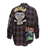 CROWN ROYALE LONG SLEEVE WOVEN SHIRT