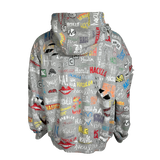 ALLOVER LOGO HOODIE