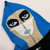 NURSE COVID FULL ZIP UP HOODIE