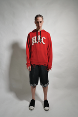 HAC DISTRESSED SWEATER HOODIE