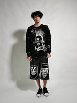 DISTRESSED HACULLA KNITTED SWEATER