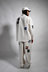 POLAROID COLLECTION SWEATPANTS - WHITE