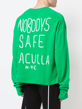 NOBODY'S SAFE CREWNECK