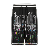 SMOTHERED IN PAINT BASKETBALL SHORT