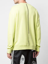 MONSTER DROP SHOULDER CREWNECK LIME