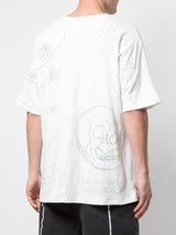 MIXED MANIA QUAD CUT TEE OFF-WHITE