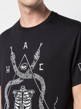 CREST STANDARD TEE BLACK