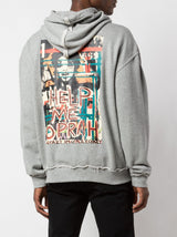 HELP ME DROP SHOULDER HOODIE