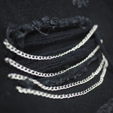 DEMON JEAN SHORT BLACK