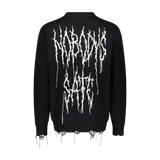 GAS MASK SWEATER BLACK