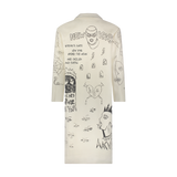 TENDER TIMES TRENCH COAT OFF WHITE