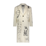 TENDER TIMES TRENCH COAT OFF WHITE