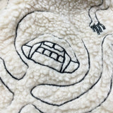 13 SHERPA ZIP UP HOODIE