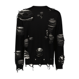 DISTRESSED HACULLA KNITTED SWEATER