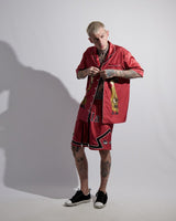 GOSSIP IN THE CACTUS GARDEN VISCOSE SHIRT