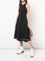 A LINE MIDI DRESS