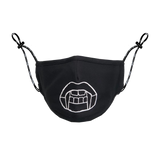FANG LIPS MASK BLACK