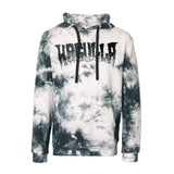 SKULL MYSTERY HOODIE OFF WHITE TIE DYE