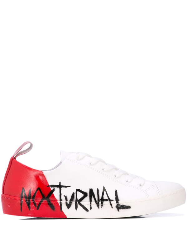 NOCTURNAL SNEAKER WHITE/RED