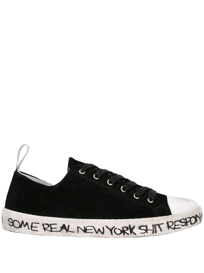 SOME REAL NEW YORK SHIT SNEAKER BLACK