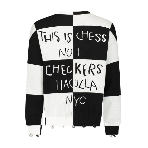 THIS IS CHESS SWEATER