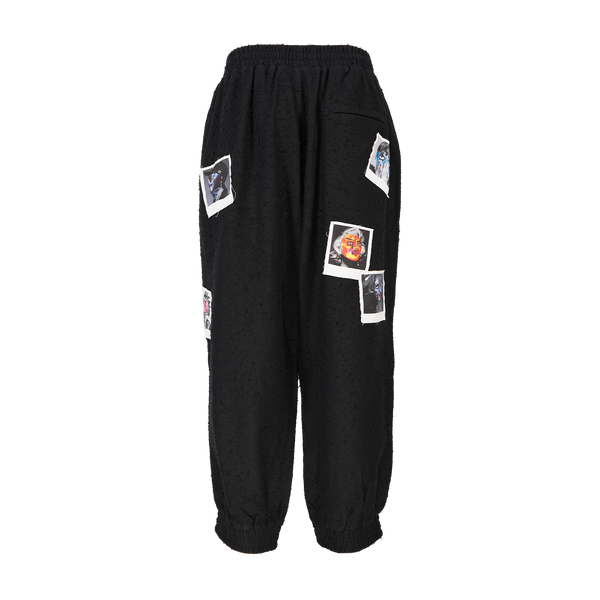 POLAROID COLLECTION SWEATPANTS - BLACK