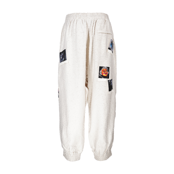 POLAROID COLLECTION SWEATPANTS - WHITE