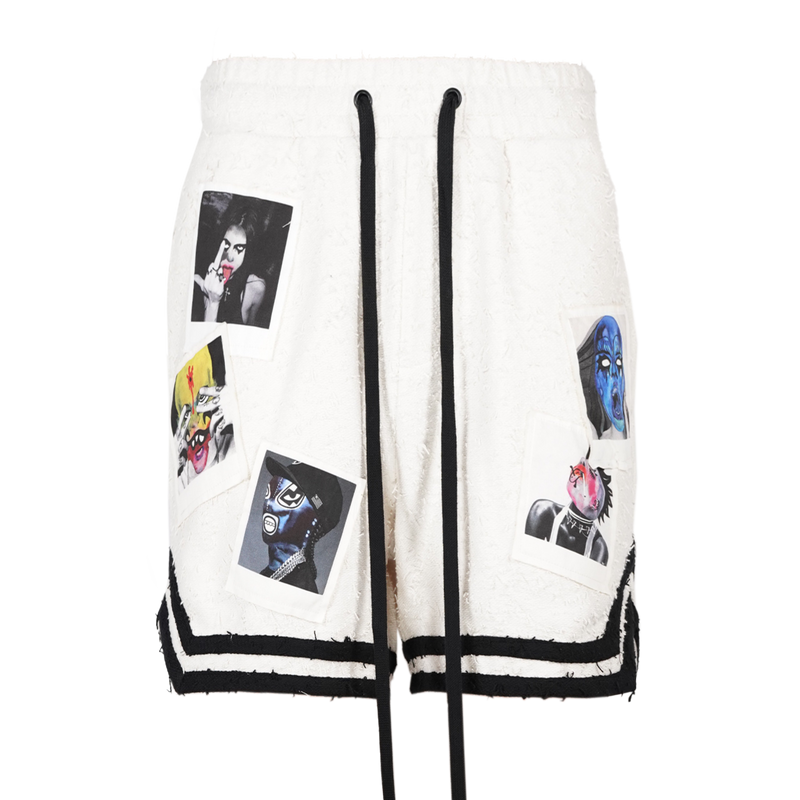 MAKING MEMORIES BASKETBALL SHORTS - WHITE
