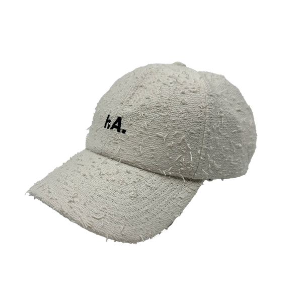 "hA." DAD HAT - WHITE