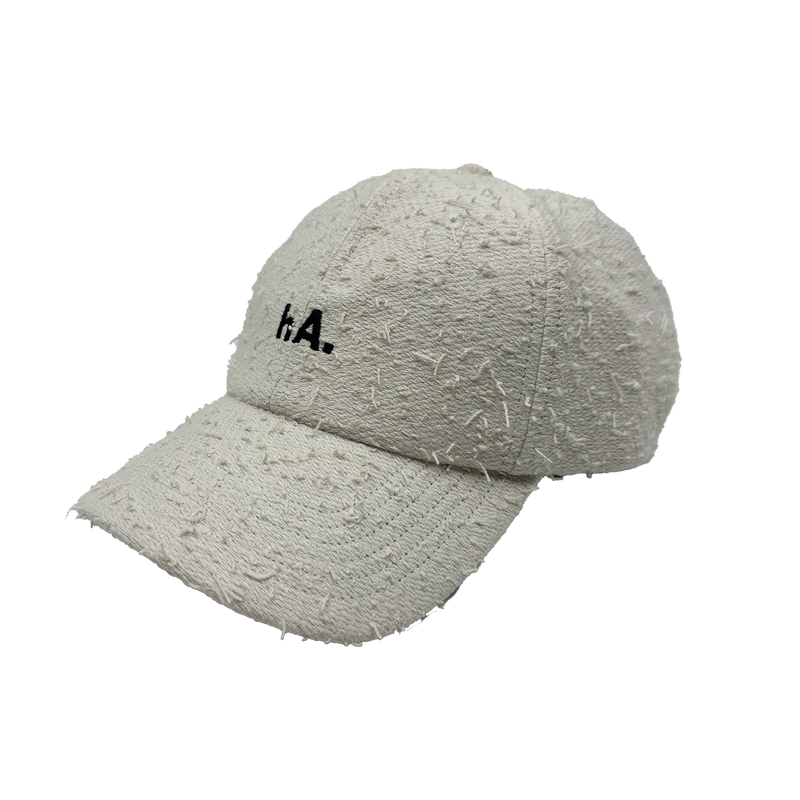 "hA." DAD HAT - WHITE