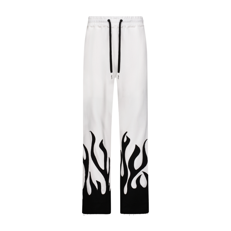 UP IN FLAMES KNIT PANTS