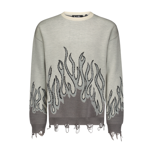 UP IN FLAMES SWEATER