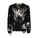 BLAZIN DISTRESSED HACULLA SWEATER