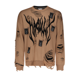 BLAZIN DISTRESSED HACULLA SWEATER