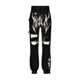 BLAZIN DISTRESSED HACULLA SWEATER JOGGERS