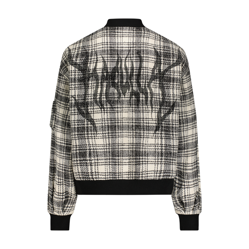 BLAZIN STONED TWEED BOMBER