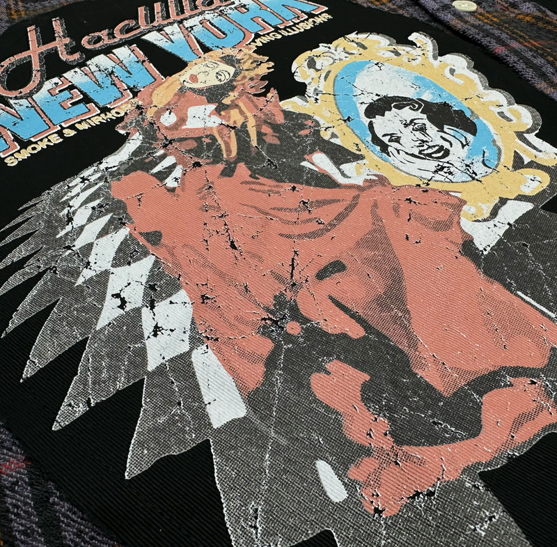 CROWN ROYALE LONG SLEEVE WOVEN SHIRT