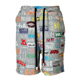 ALLOVER LOGO SHORTS