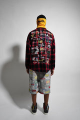 ALLOVER LOGO SHORTS