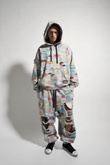ALLOVER LOGO HOODIE